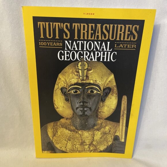 National Geographic November 2022 King Tut's Treasures Egypt's New Capital Reefs - Picture 11 of 11